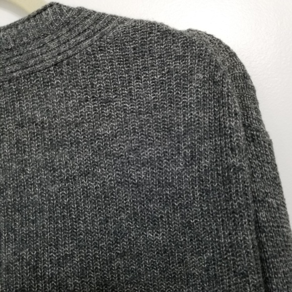 GAP Men's Gray Cotton Wool Blend Knit Sweater - Picture 3 of 7